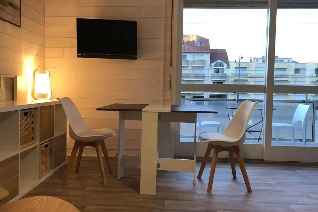 Studio, Proche Du Touquet, Tout Equipe A 100M De La Plage Stella-Plage Exterior foto